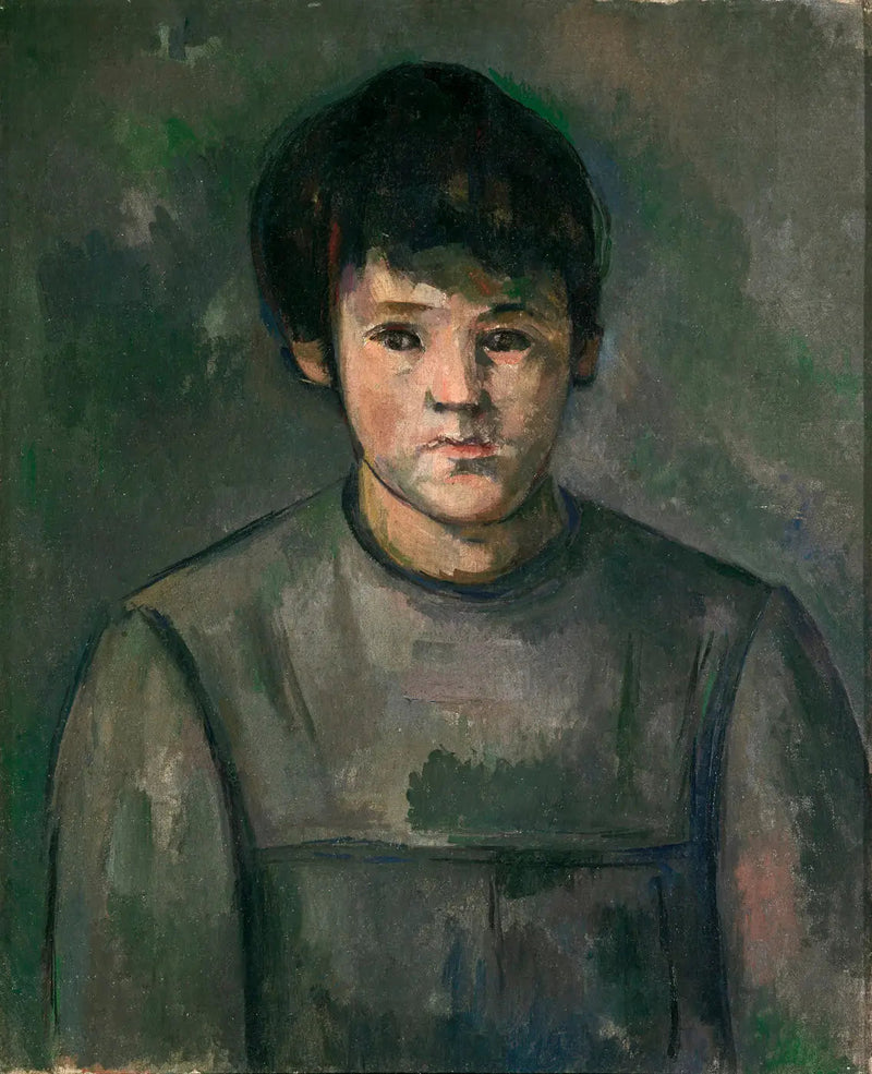 Pikkutytön muotokuva - Paul Cézanne