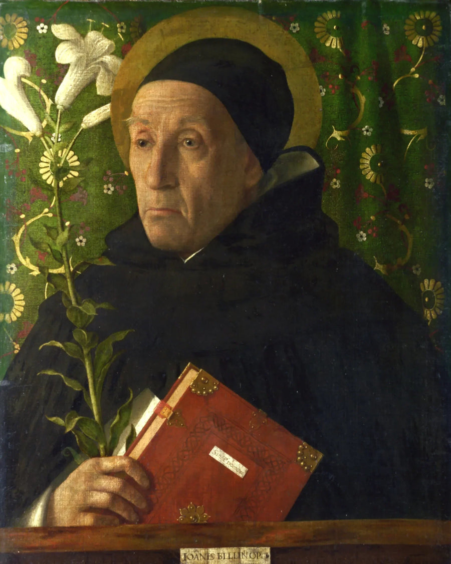 Fra Teodoro d'Urbino - Pyhä Dominicuksen muotokuva - Giovanni Bellini