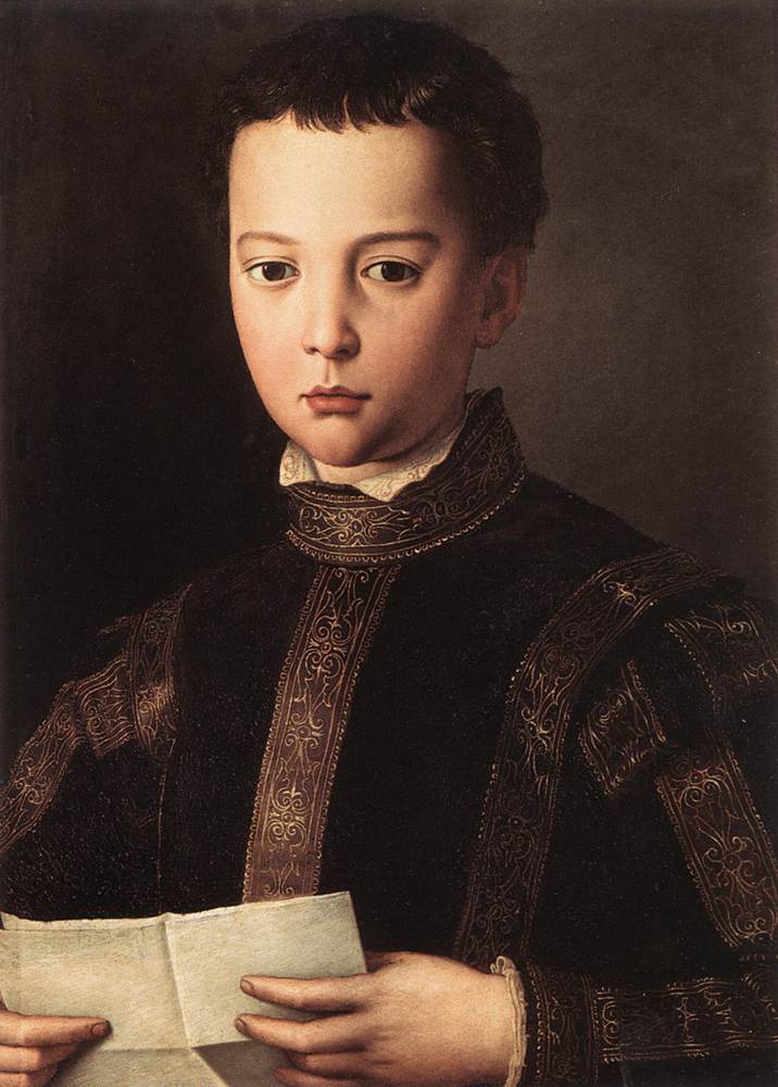 Portrait de Francesco Ier de Médicis enfant - Bronzino - Alpha Reproduction