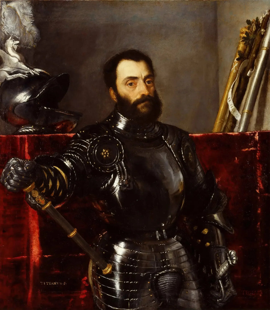 Francesco Maria della Roveren muotokuva - Titian