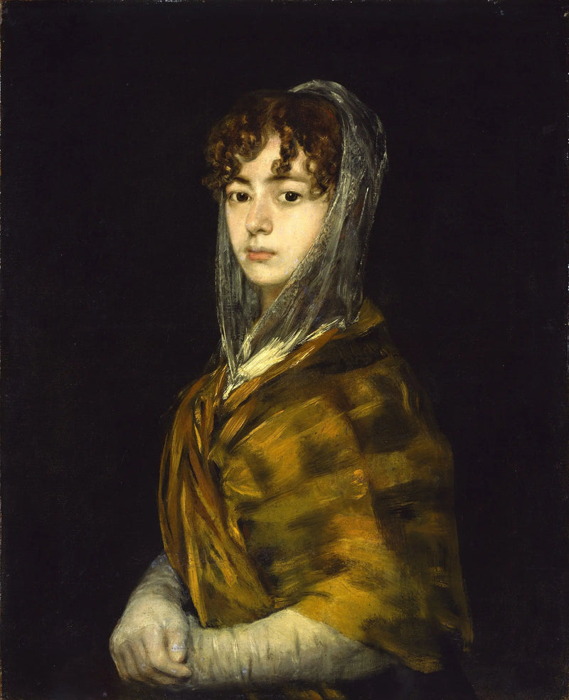 Francisca Sabasa García - Francisco de Goya muotokuva