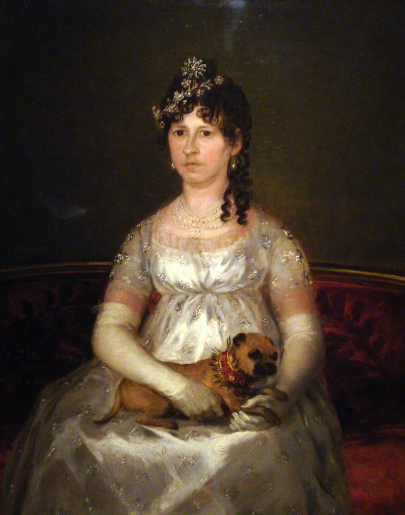 Francisca Vicenta Chollet ja Caballero - Francisco de Goya muotokuva