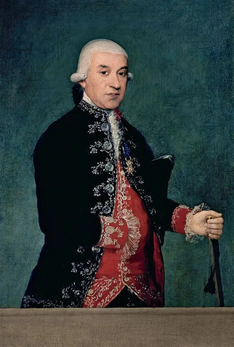 Francisco Javier de Larrumbe - Francisco de Goya muotokuva