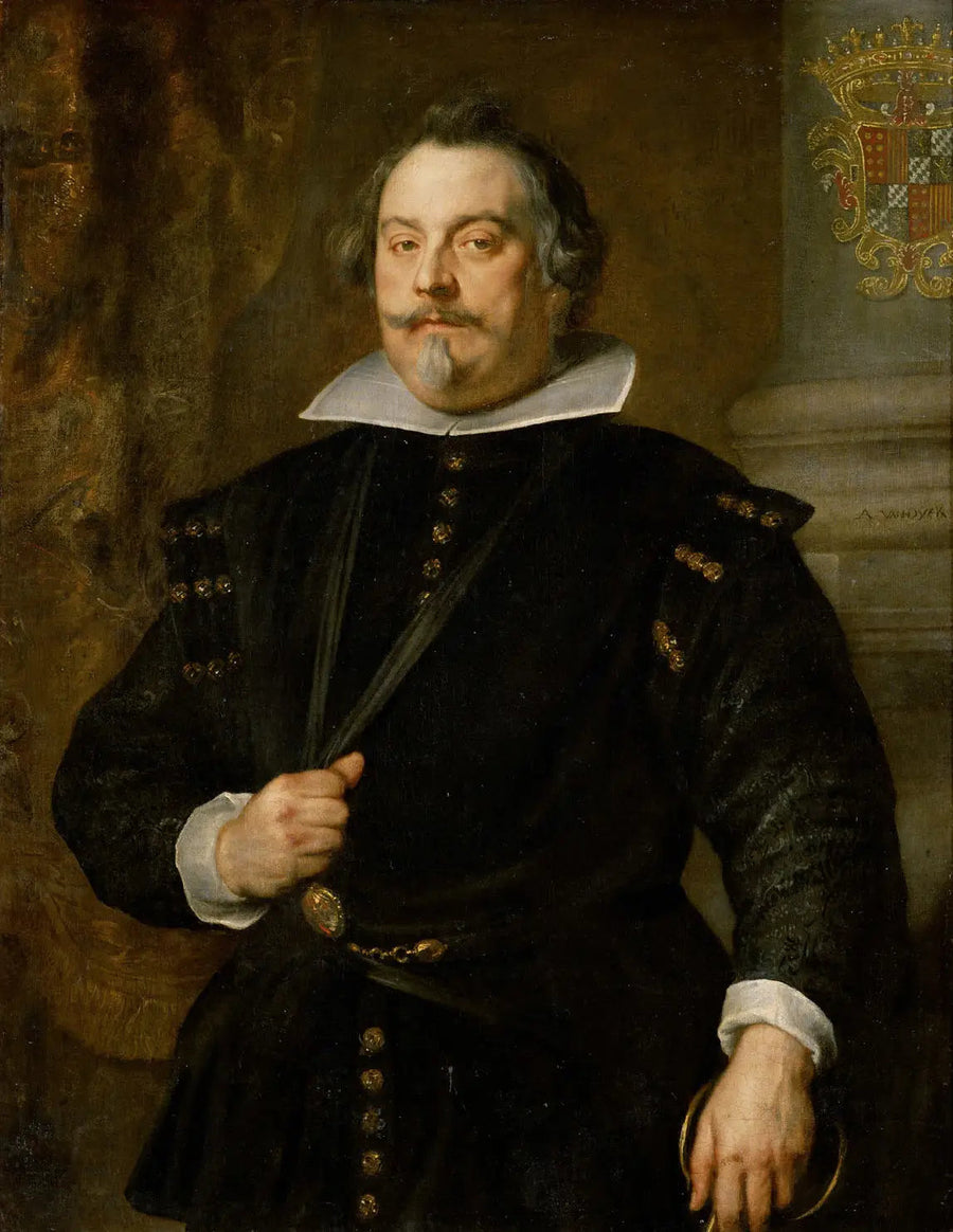 Francisco de Moncada, marquis de Aytona - Antoine van Dyckin muotokuva