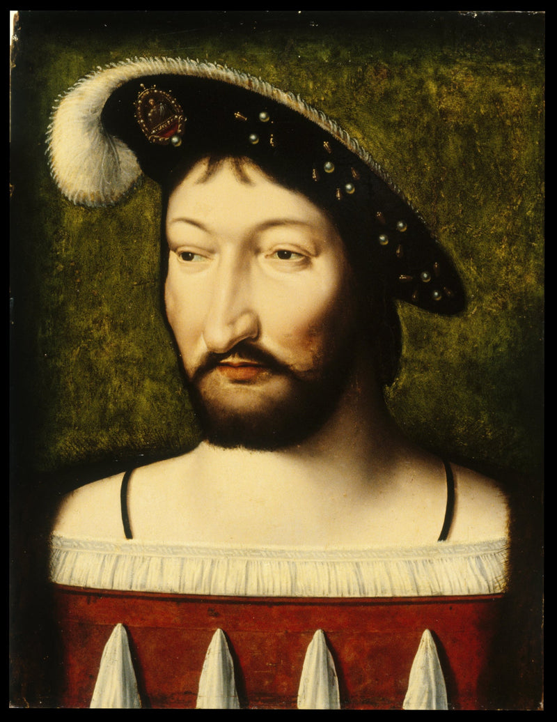 François I:n muotokuva, Ranskan kuningas - Joos van Cleve
