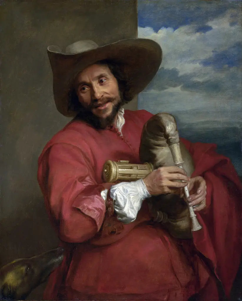 François Langlois nimeltä Chartres tai Ciartres - Antoine van Dyck