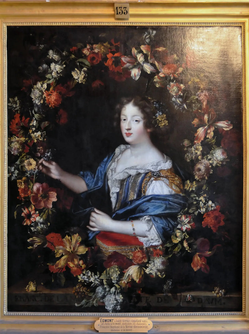 Françoise Angélique de la Mothe Houdancourtin muotokuva, Aumontin herttuatar - Juste d'Egmont