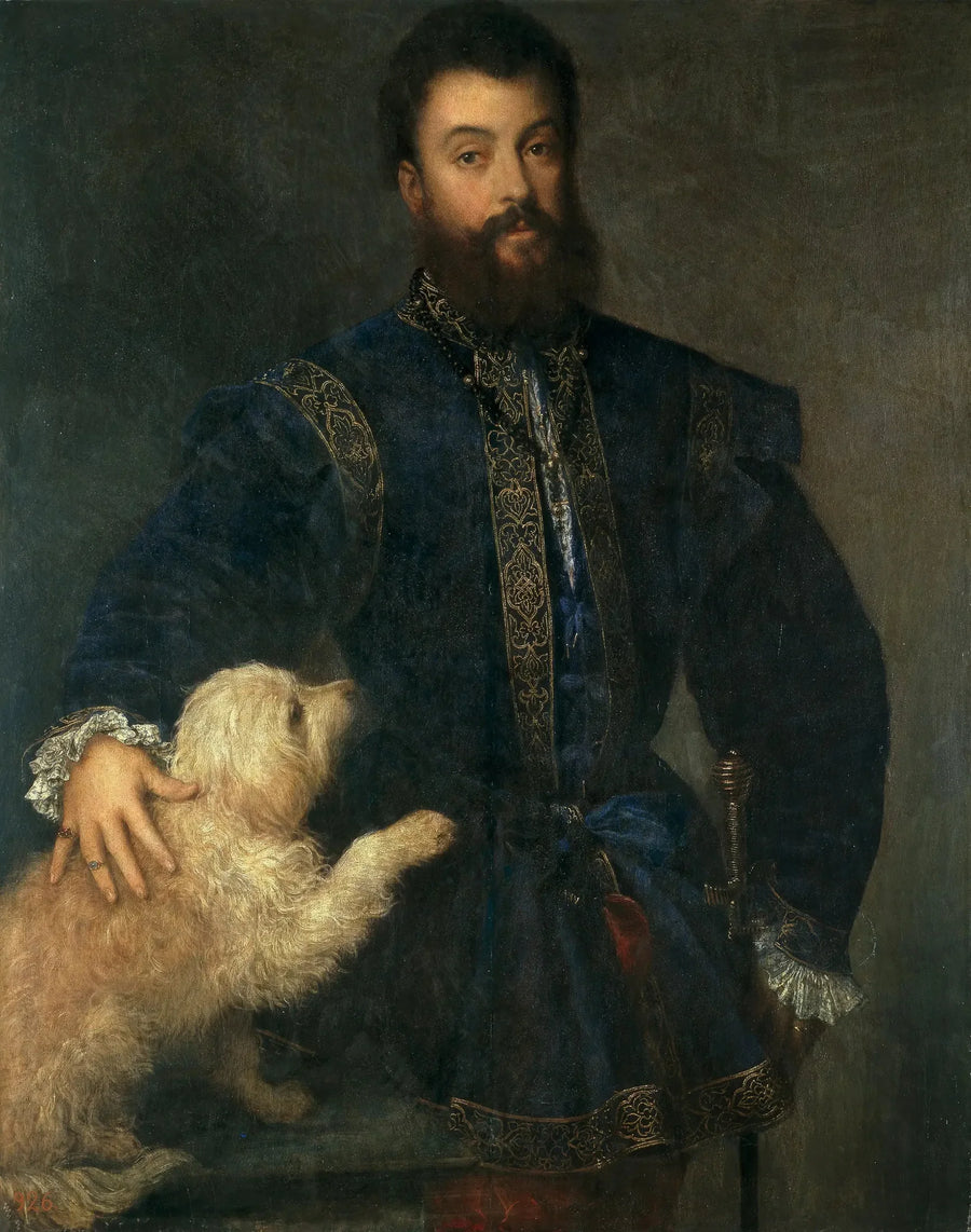 Frédéric II Gonzague - Titianin muotokuva