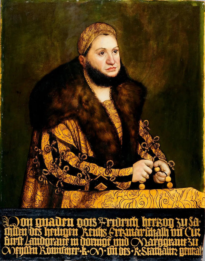 Frédéric III viisas, Saksan vaaliruhtinas - Lucas Cranach vanhempi