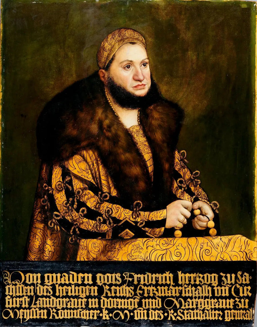 Frédéric III viisas, Saksan vaaliruhtinas - Lucas Cranach vanhempi