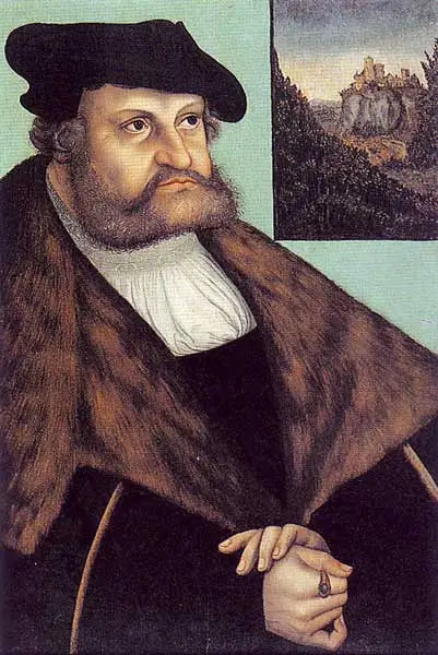 Frédéric III viisas, Saksan vaaliruhtinas - Lucas Cranach vanhempi
