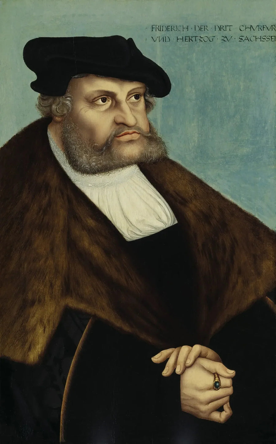 Frédéric III Saksan muotokuva - Lucas Cranach vanhempi