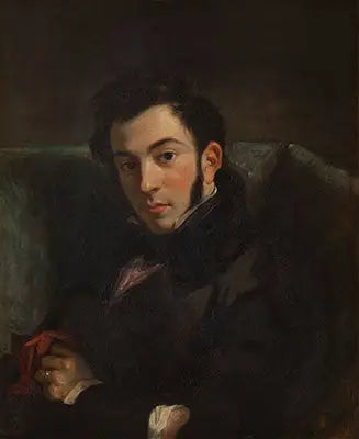 Frédéric Villotin muotokuva - Eugène Delacroix
