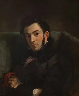 Frédéric Villotin muotokuva - Eugène Delacroix