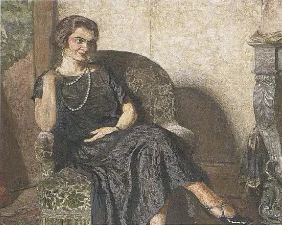 Fridette Fatonin muotokuva - Édouard Vuillard
