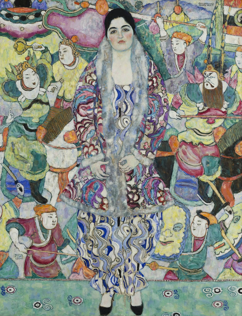Friedericke Maria Beer - Gustav Klimt muotokuva