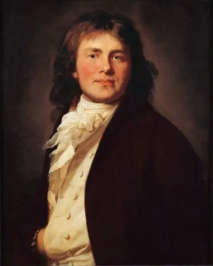 Friedrich August von Siversin (1766-1823) muotokuva - Anton Graff