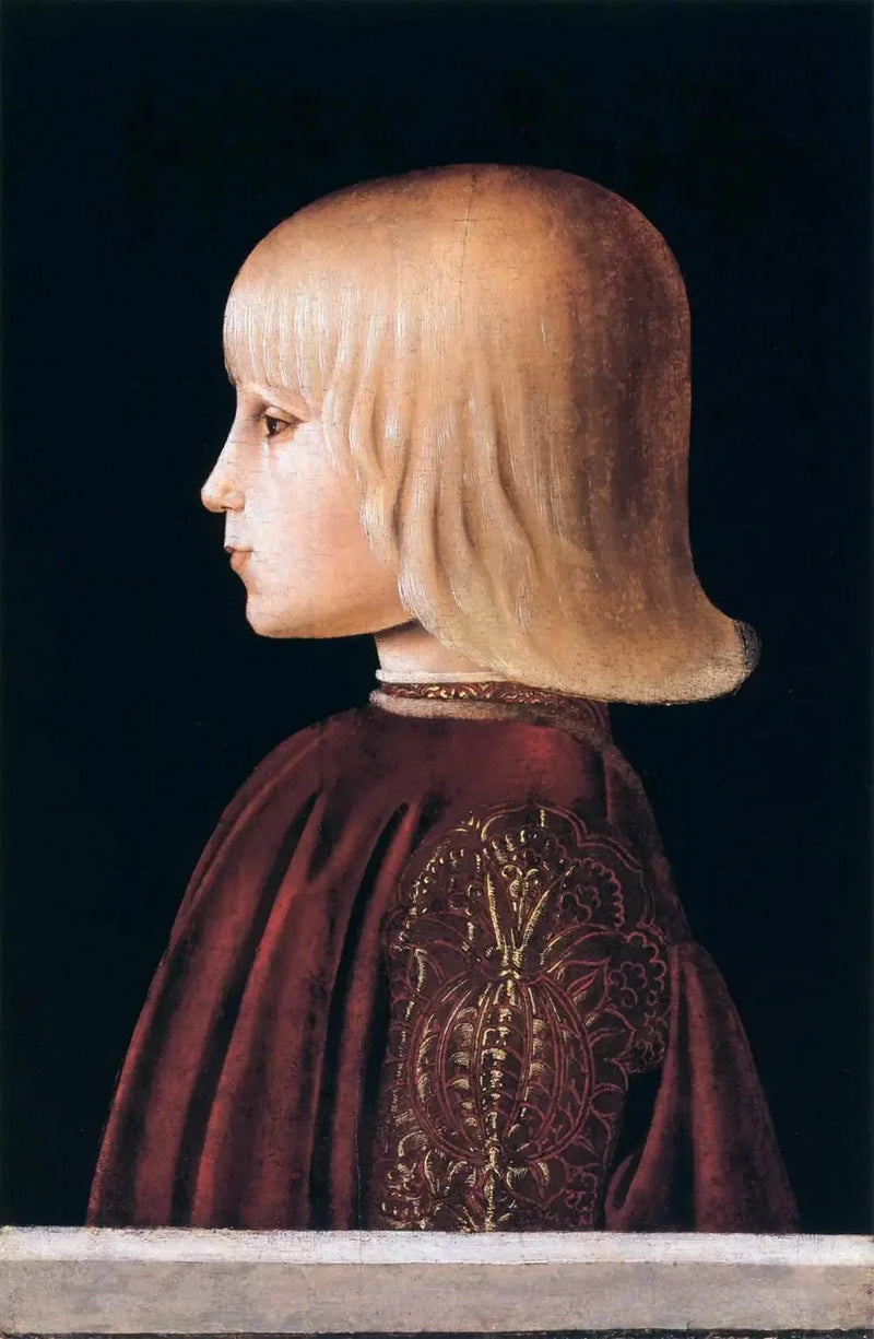 Poika-pojan muotokuva - Piero della Francesca