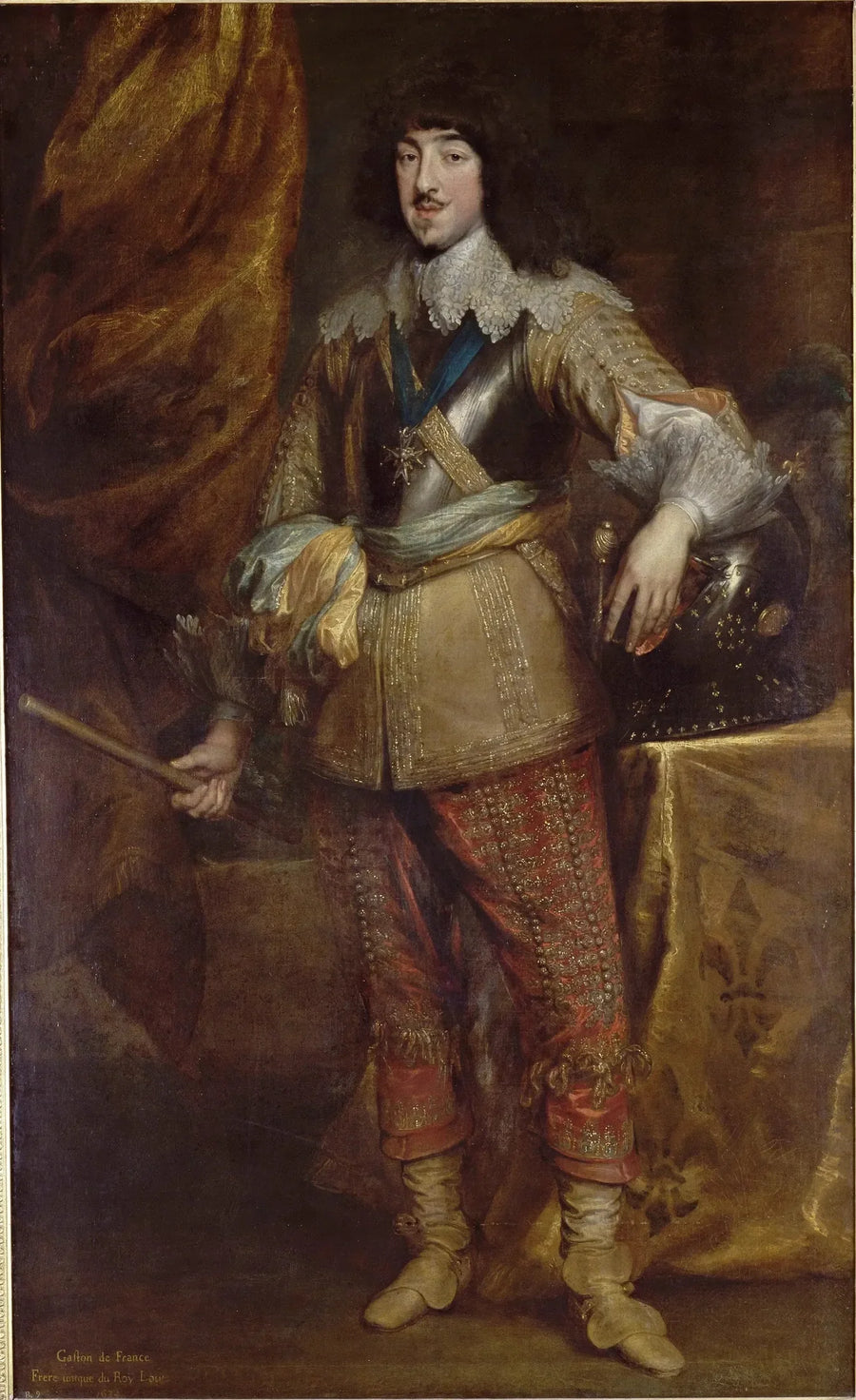 Gaston de France - Antoine van Dyck - Muotokuva