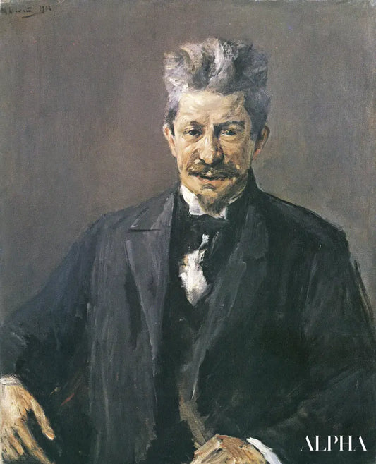 Portrait de Georg Brandes - Max Liebermann - Reproductions de tableaux et peintures haut de gamme