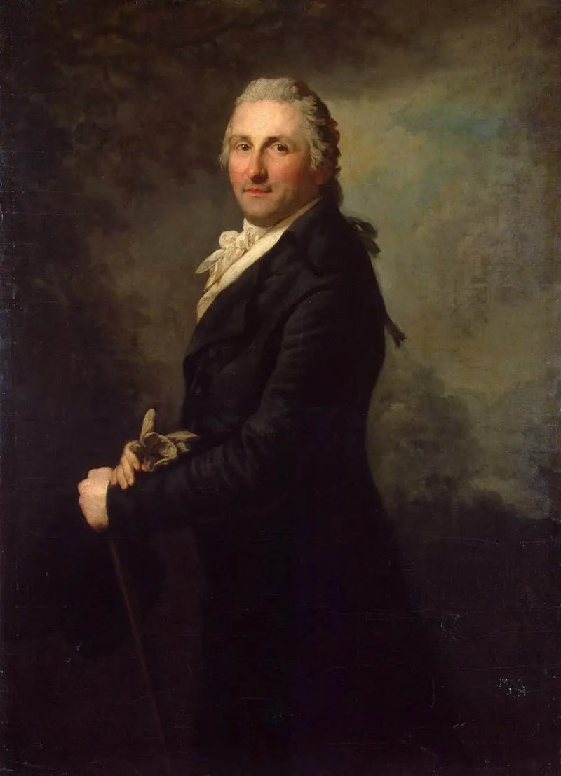 Georg Leopold Goguelin muotokuva - Anton Graff