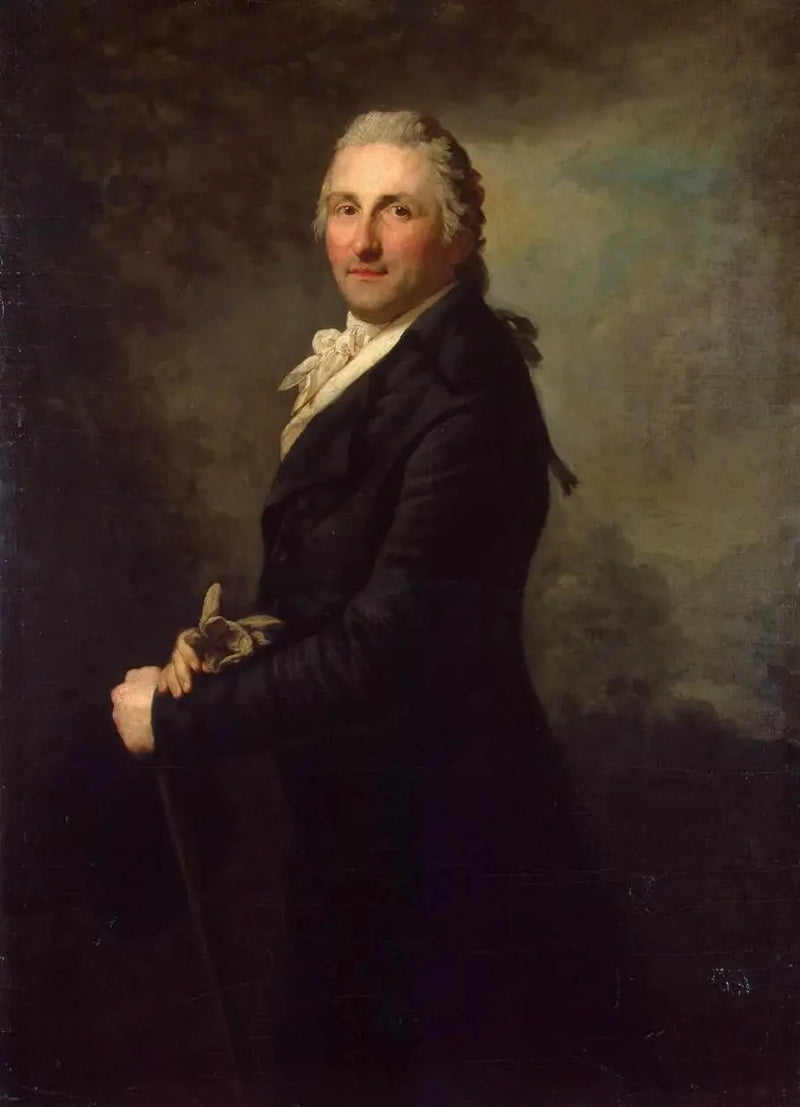 Georg Leopold Goguelin muotokuva - Anton Graff