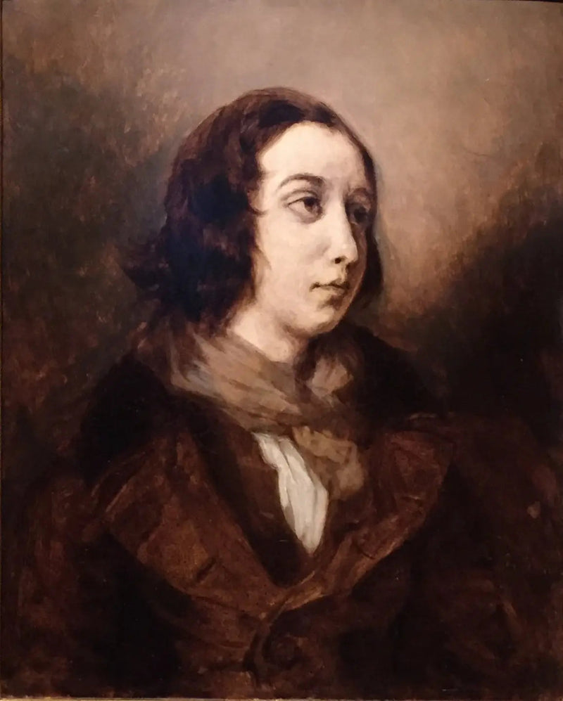George Sandin muotokuva - Eugène Delacroix