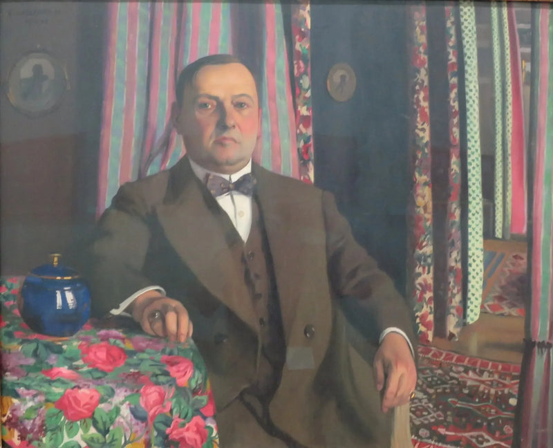 Georges Haasenin muotokuva - Félix Vallotton