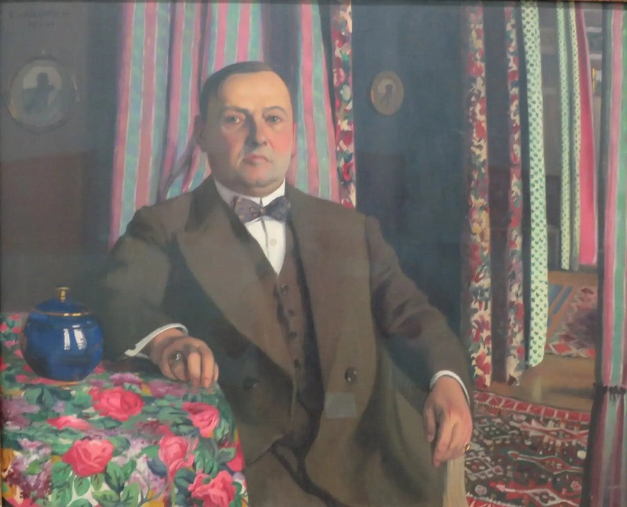 Georges Haasenin muotokuva - Félix Vallotton