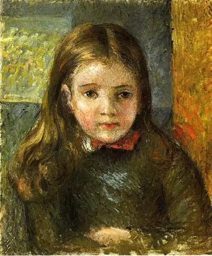 Georges Pissarron muotokuva - Camille Pissarro