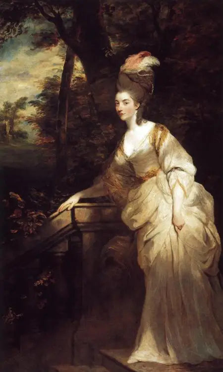 Georgiana, Devonshiren herttuattaren muotokuva - Joshua Reynolds