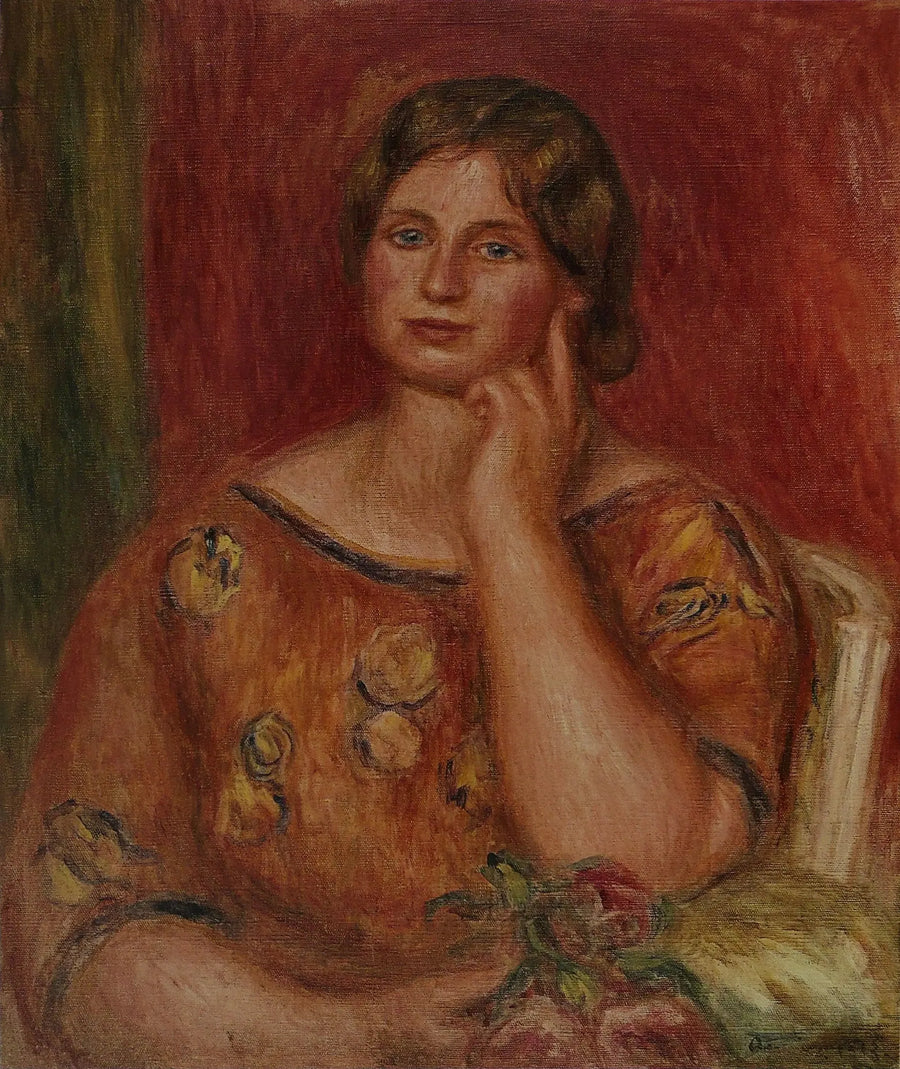 Gertrude Osthausin muotokuva - Pierre-Auguste Renoir