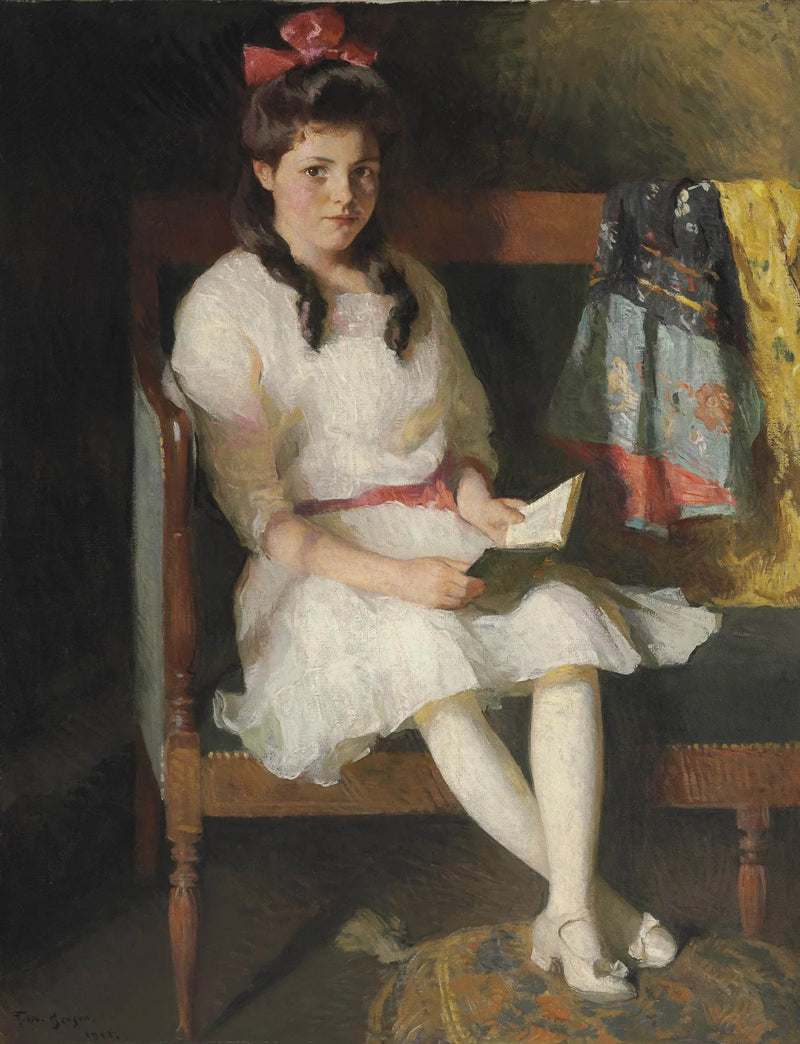 Gertrude Russellin muotokuva - Frank Weston Benson