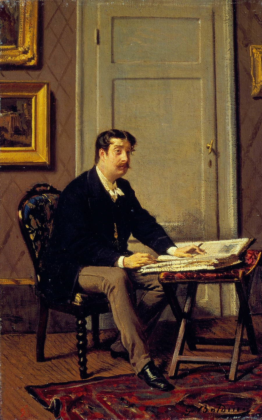 Giorgio Sevierin muotokuva - Giovanni Boldini