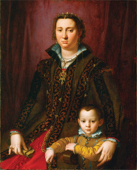 Giovanna Chevara ja Giovanni Montalvo - Bronzino - Muotokuva