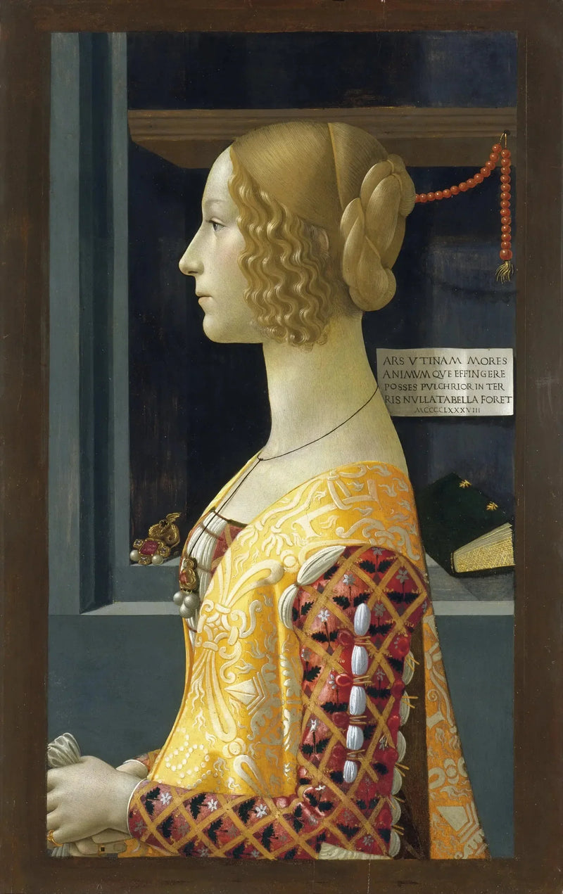 Giovanna Tornabuonin muotokuva - Domenico Ghirlandaio