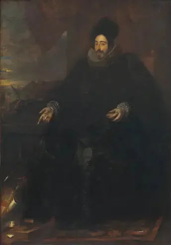 Giovanni Vincenzo Imperiarelta - Antoine van Dyckin muotokuva