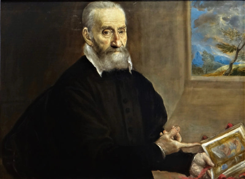 Giulio Clovion muotokuva - El Greco