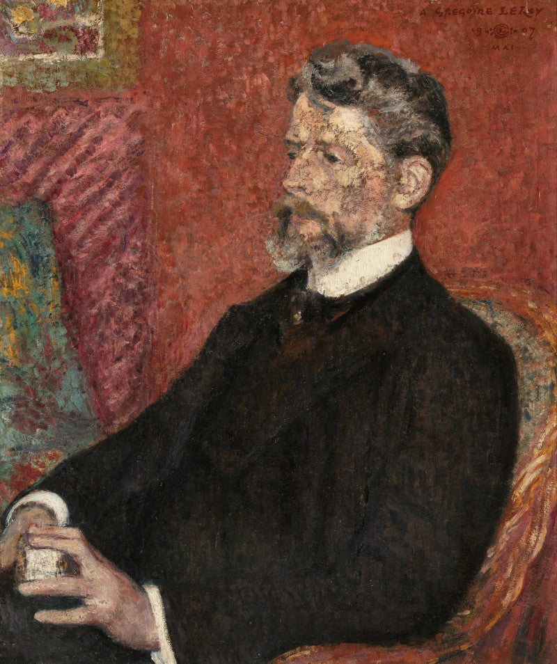 Grégoire Le Roy'n muotokuva - Georges Lemmen