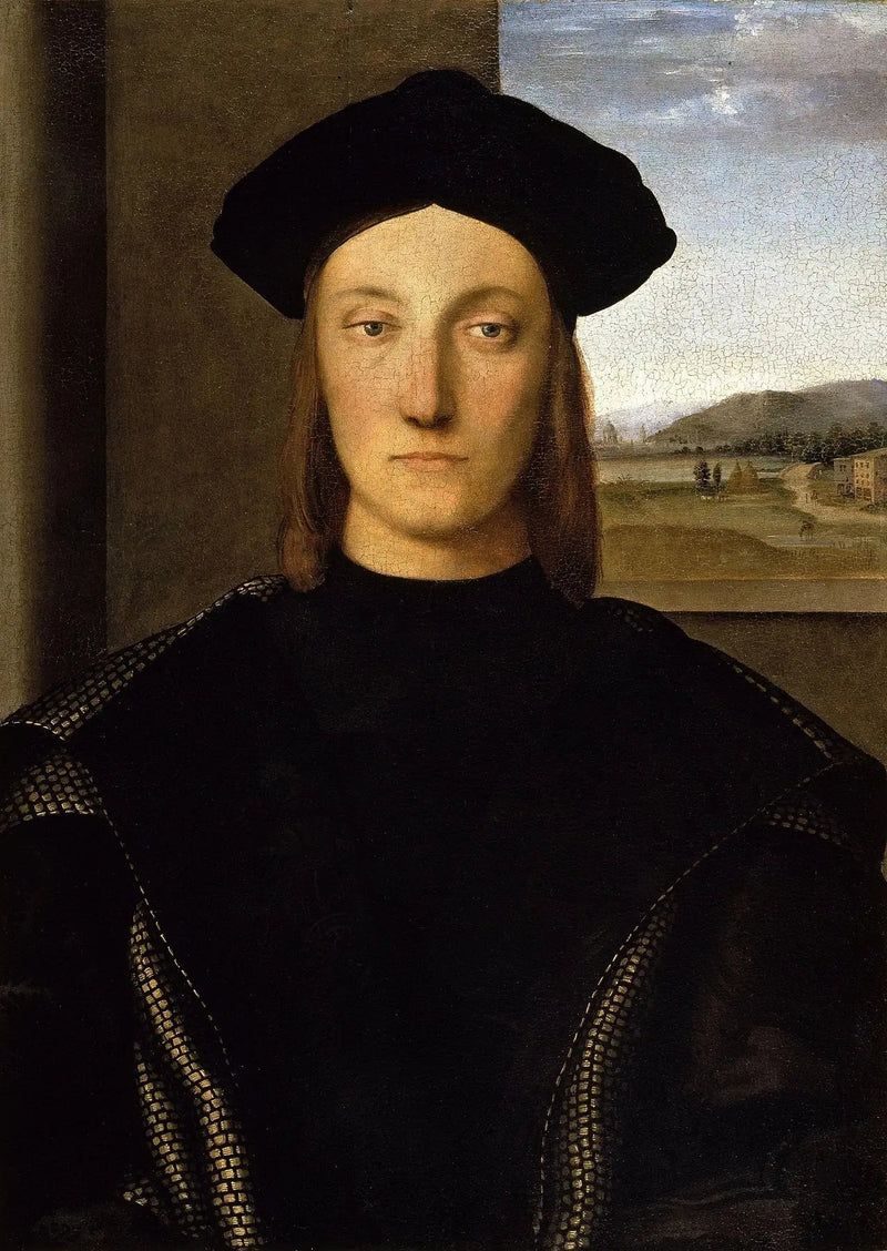 Guidobaldo I Montefeltro - Raphael Sanzio muotokuva
