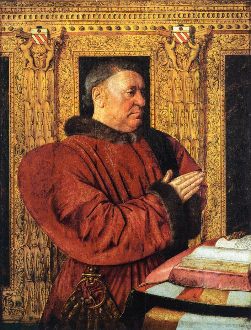Guillaume Jouvenel des Ursinsin muotokuva - Jean Fouquet