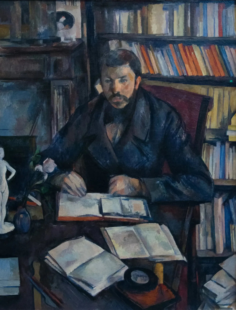 Gustave Geffroyn muotokuva - Paul Cézanne