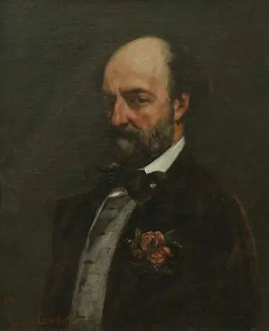 Gustave Matthieun muotokuva - Gustave Courbet
