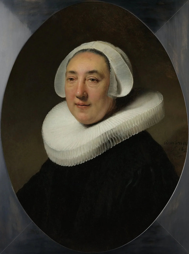 Haesje Jacobsdr van Cleyburgin muotokuva - Rembrandt