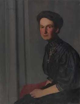 Portrait de Hedy Hahnloser - Félix Vallotton image 1 copie de tableau peinte à la main