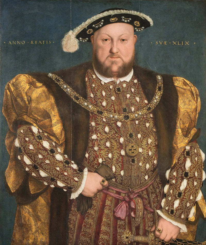 Henrik VIII:n muotokuva Englannista - Hans Holbein nuorempi