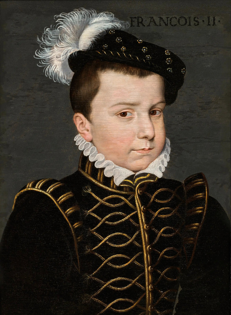 Hercule-François, herttua d'Alençonin muotokuva - François Clouet