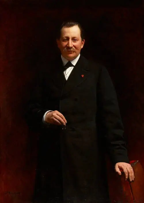 Hermann (Jacques) Raffalovichin muotokuva - Léon Bonnat