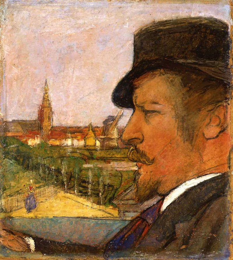 Muotokuva Hidde Nijlandista - Jan Toorop