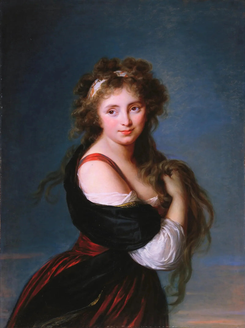 Hyacinthe Gabrielle Rolandin muotokuva - Élisabeth Vigée Le Brun